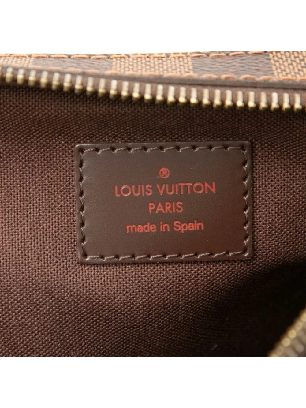 Louis Vuitton Damier Geronimos Shoulder Bag Brown
